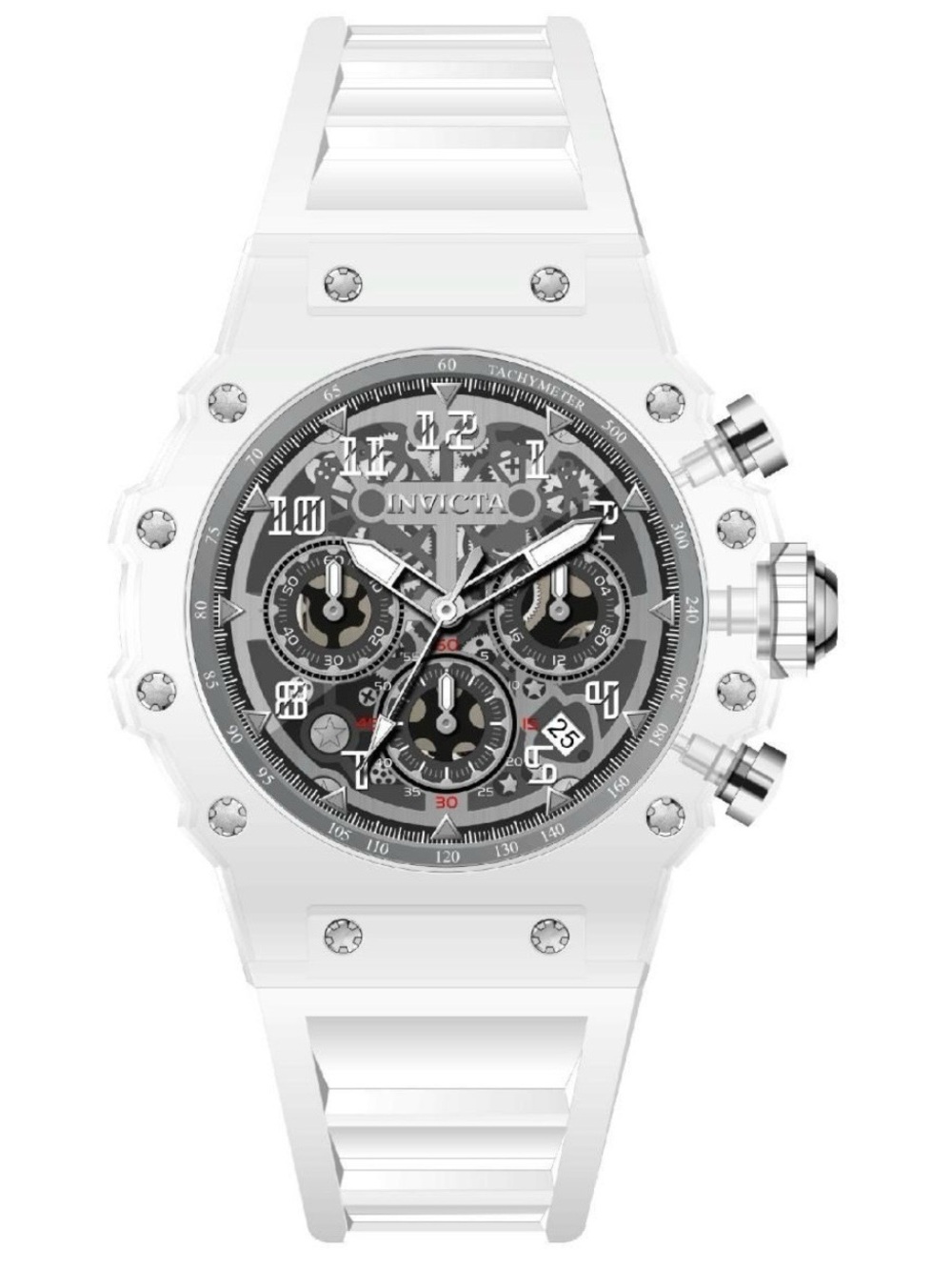 Invicta Racing Vaulthan Men's Watch - 44mm, White